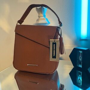 Alexis Bendel Brown Shoulder Bag